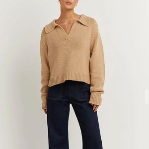 DISSH COLBIE WHEAT KNIT JUMPER